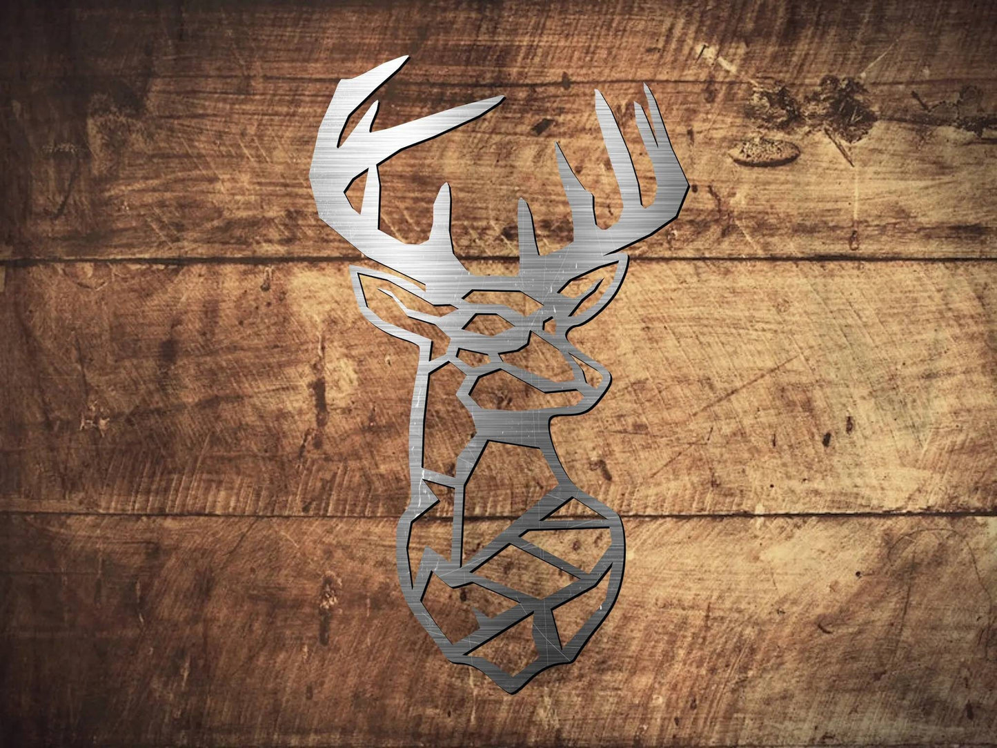 Deer Buck Abstract- Dxf and Svg