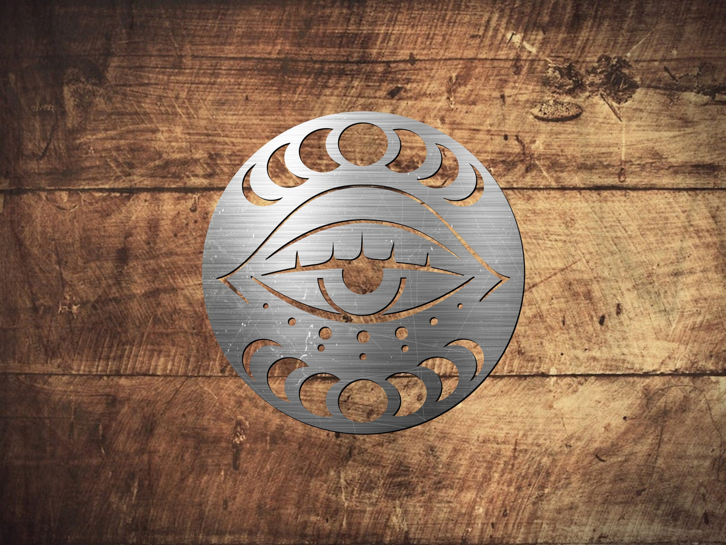 Evil Eye Moon Phases - Dxf and Svg