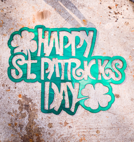 Happy St. Patrick's Day - Dxf and Svg