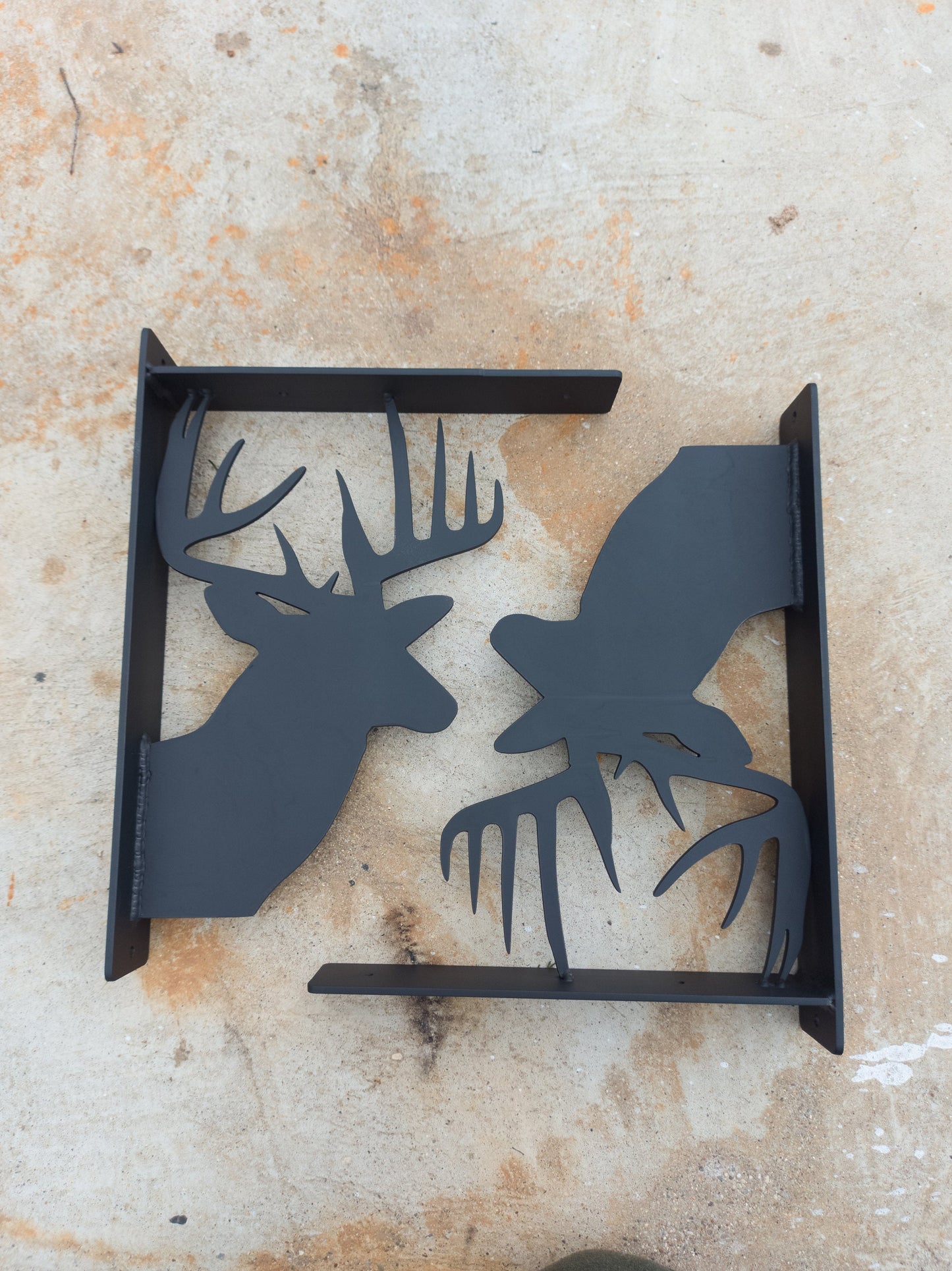 Deer Shelf Wall Brackets - Dxf and Svg