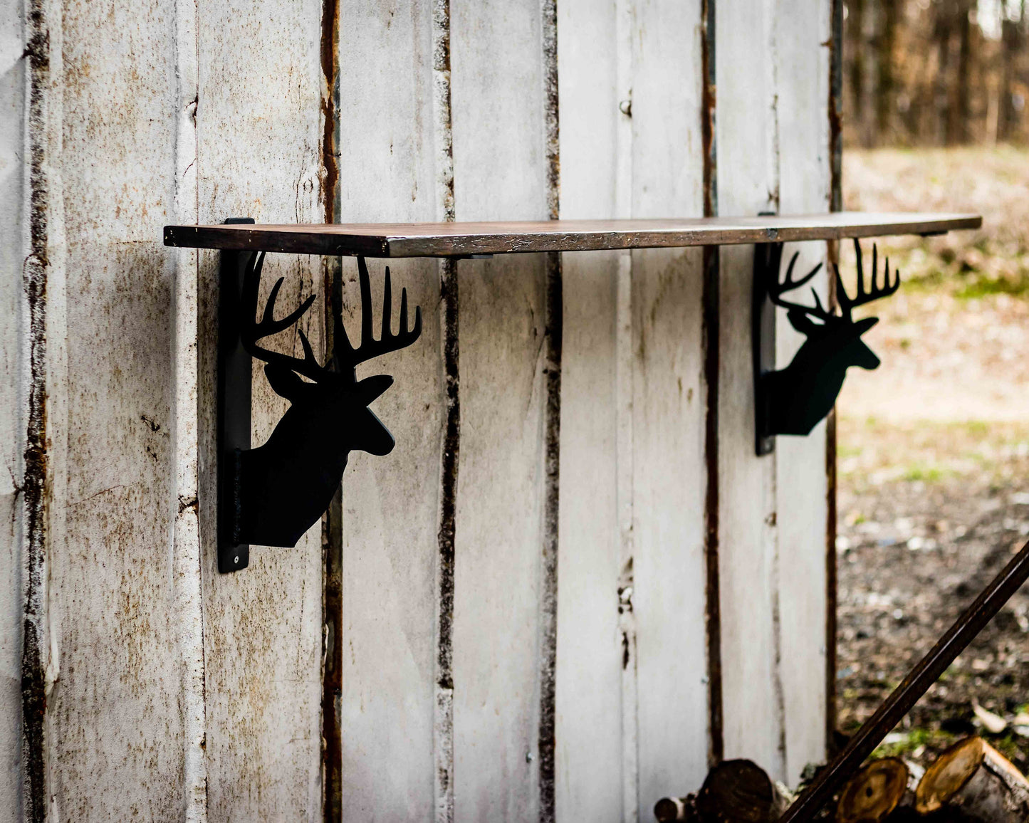 Deer Shelf Wall Brackets - Dxf and Svg