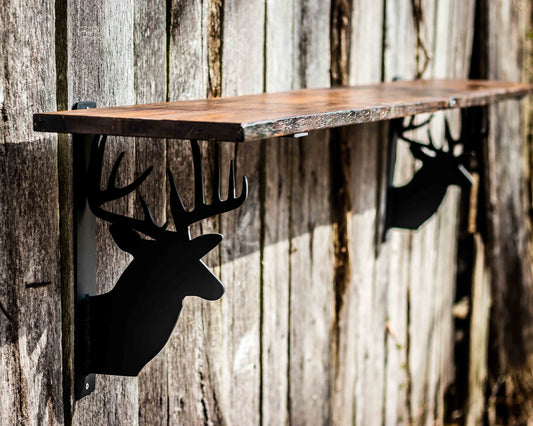 Deer Shelf Wall Brackets - Dxf and Svg