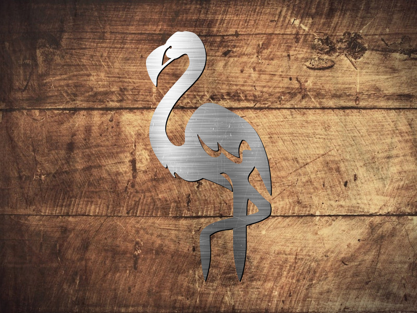 Flamingo Yard Stake - Dxf and Svg