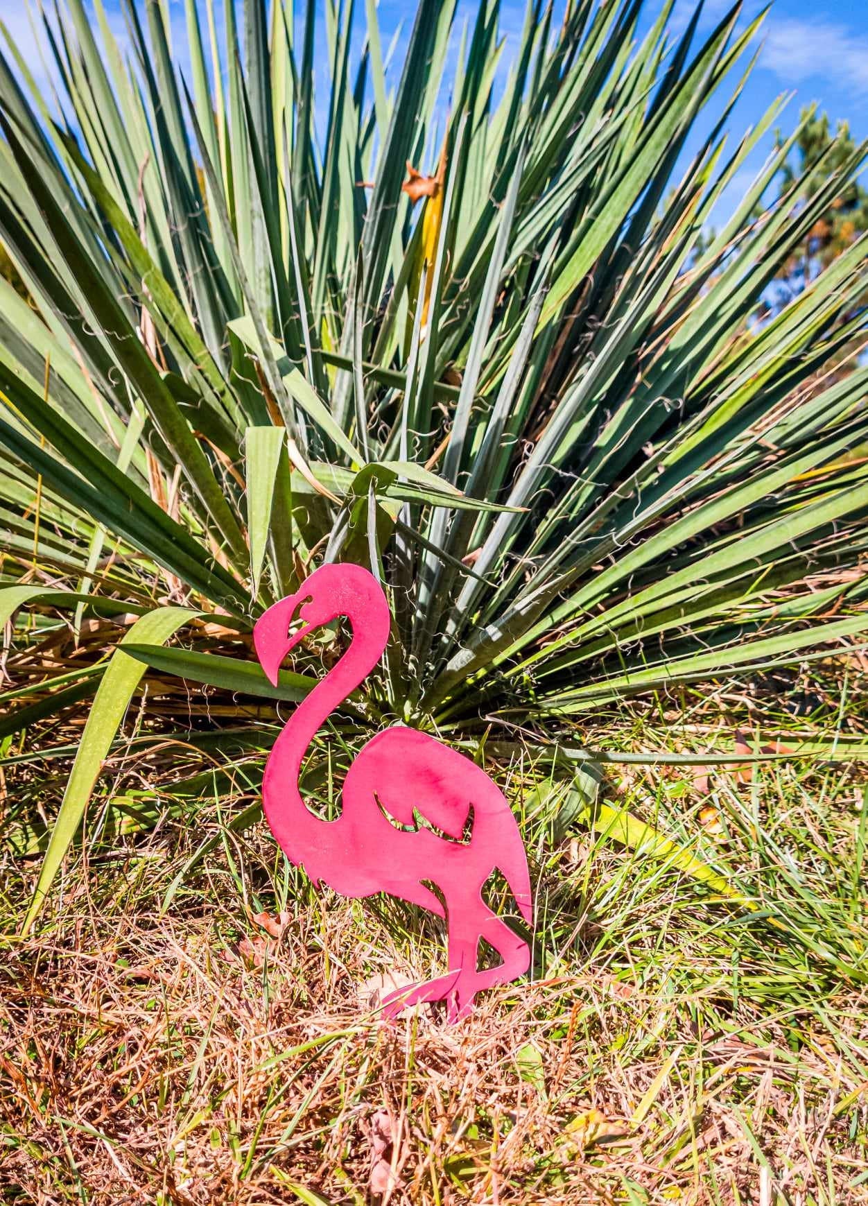 Flamingo Yard Stake - Dxf and Svg